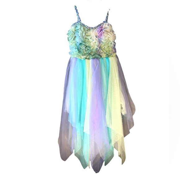 Costume Gallery Other - Costume Gallery Multi-Color Lyrical Dance Costume Size Child Medium